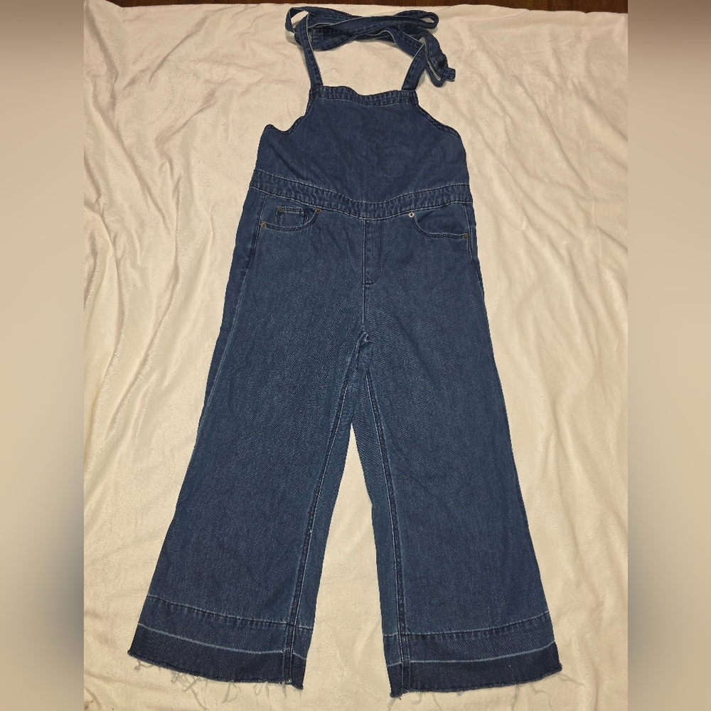 Universal Thread Women's Tie Back Overalls - Picture 2 of 4